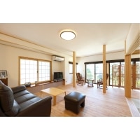 仕切りを無くして明るい家へ