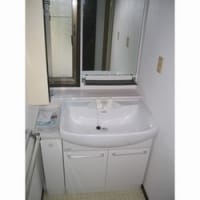 洗面化粧台の取付