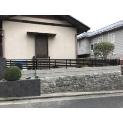 広島市 M様邸　ブロックフェンス工事