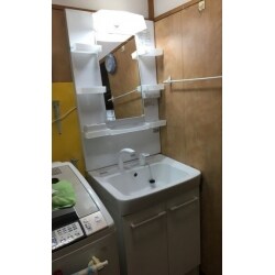 収納・使い勝手が良い洗面台へ