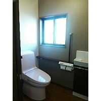 広々とした使い勝手のいいトイレ