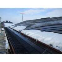 防ごう雪止めで!雪の急激な落下を