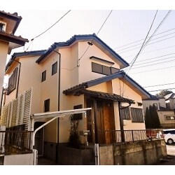 千葉県我孫子市　屋根・棟の積み替えとモルタル外壁リフォーム
