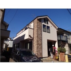 千葉県松戸市　左官調モルタル外壁塗装と屋根カバー工法