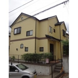 千葉県市川市　ソフトリシンの外壁塗装と屋根の葺き替え