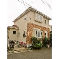 千葉県松戸市 ソフトリシン外壁の蔦除去と塗替え