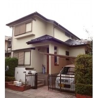 茨城県守谷市　ノンアスベスト屋根材の葺き替えと外壁塗装
