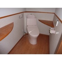空間を有効活用した使いやすいトイレ