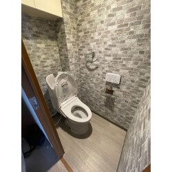 TOTO WＬ一体形便器GG1ｰ800　
壁排水　排水心　148ｰ155ｍｍ　　
ホワイトグレー
ﾄｲﾚ内装パック（ｸﾛｽ、天井、床、CF、ｿﾌﾄ巾木）壁SP2902　天井SP2886　CFE2203　巾木NAｰ10