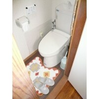 タイル張りのトイレを入替えと珪藻土壁塗りリフォーム