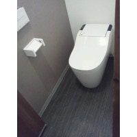 タンクレストイレへ手洗い場も入替え