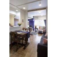 不要な壁を省き、回遊できる動線に