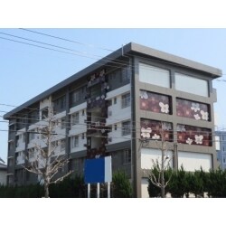 入居率アップのため、シックな配色と花柄のデザインを施工しました。
