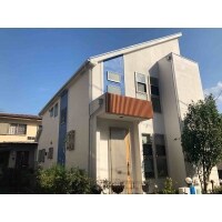 外壁塗装。アクセントカラーが映えるカラーリングを。