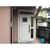 玄関ドアを新しく交換しました(戸建て)