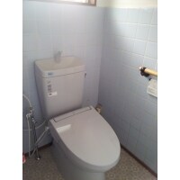 ウォシュレットの故障でトイレ全体の交換