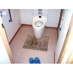 【洗面ＷＣ14】タンクレストイレにして狭さを解消したリフォーム