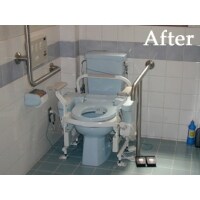 【高齢者04】 簡易昇降便座取付工事