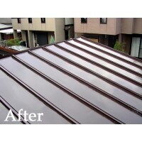 【塗装23】　屋根（トタン部分）塗装工事