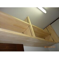 本棚造作工事