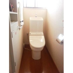 温かみのあるレストルームに