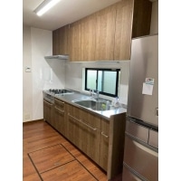 キッチンリフォーム|本来のウッド調を活かして