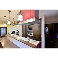 ジャズが似合うBar風キッチン 趣味を愉しむ住宅リフォーム