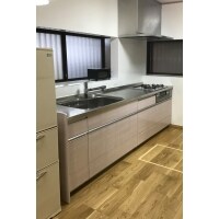 L型からI型のキッチンへリフォーム