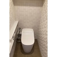 アクセントタイルを使ったトイレのリフォーム【アラウーノ】