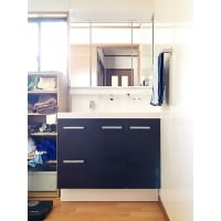 洗面台交換のリフォーム【リクシルMVシリーズ】