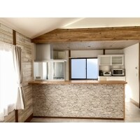 キッチンを2階に移設し、内装を施工【クリナップ ステディア】