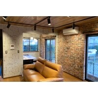 レンガタイルで表現するブルックリンスタイル