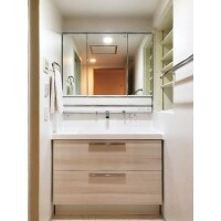 物で溢れていた洗面所の収納を充実