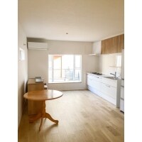 壁付キッチンでスペースを広く確保