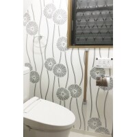 お掃除しやすく、和モダンなトイレに!