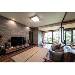 フレキシブルな空間活用が可能なリビング