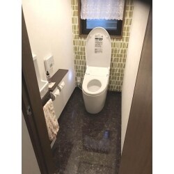 トイレ空間をできる限り広く活用できるように！