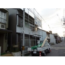 不具合を解消したブロック・板金工事