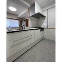 吊戸棚と壁を撤去して、明るいオープンキッチンに!