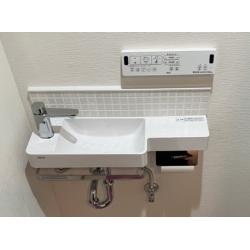 スタイリッシュなオールインワン手洗器