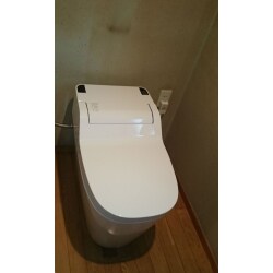 流すたびに泡で自動洗浄できるタンクレストイレ