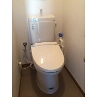 清掃性と節水によって快適になったトイレ