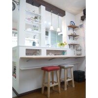 カフェ風の対面キッチン