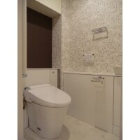 スッキリ美しい収納一体型トイレ