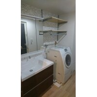 ナチュラルでスッキリとした水廻り空間