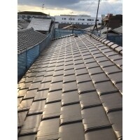耐震性向上!軽量の防災瓦屋根葺き替え工事