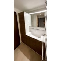 トールキャビネットで収納力UPしたTOTOオクターブ