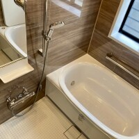 ハウスメーカー鉄骨造で浴室洗面所のセット工事/相模原市南区