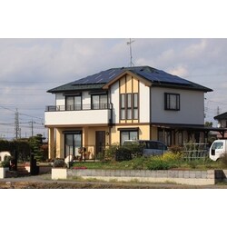 遮熱塗料で外壁をエコリフォーム！そして太陽光発電も！ 