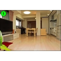 キッチンからの作業動線を重視して